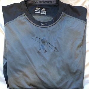 Swingman nike pro combat drifit 3/4 sleeves